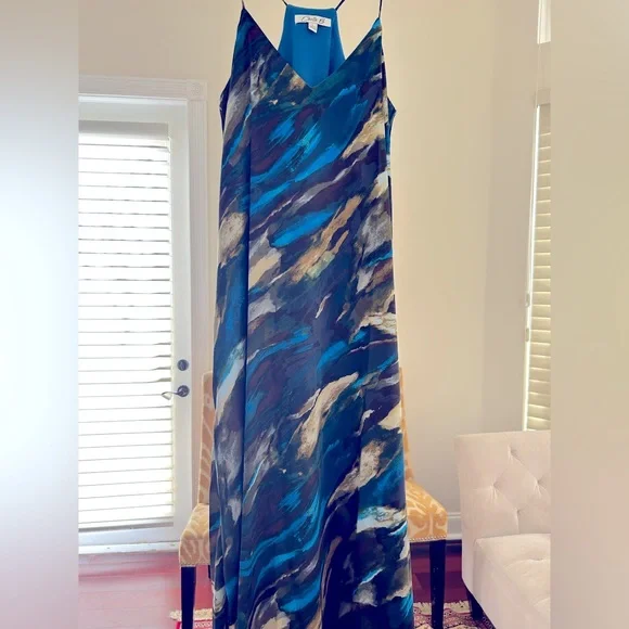 knee length dresses for ladies Baltic Born Womens Brigitta Maxi Dress | Mint Floral main image 1